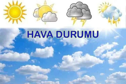 Ülkemizde  bugün hava durumu