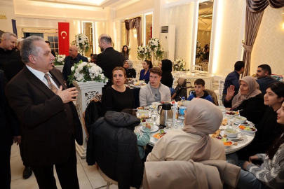 Kayseri Talas'tan şehit ailelerine iftar